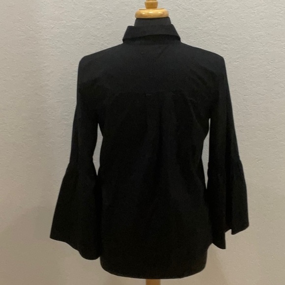 Black button down top - Picture 3 of 3